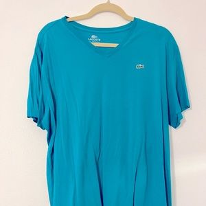 Lacoste Teal Tshirt Size 8